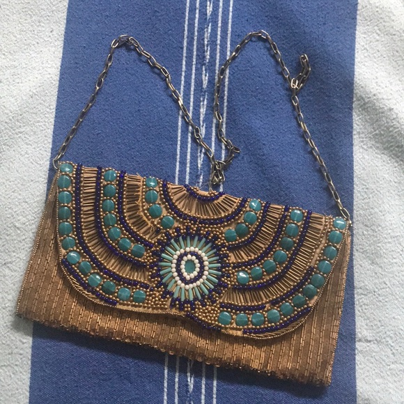 Handbags - Lovely beaded Art Deco handbag